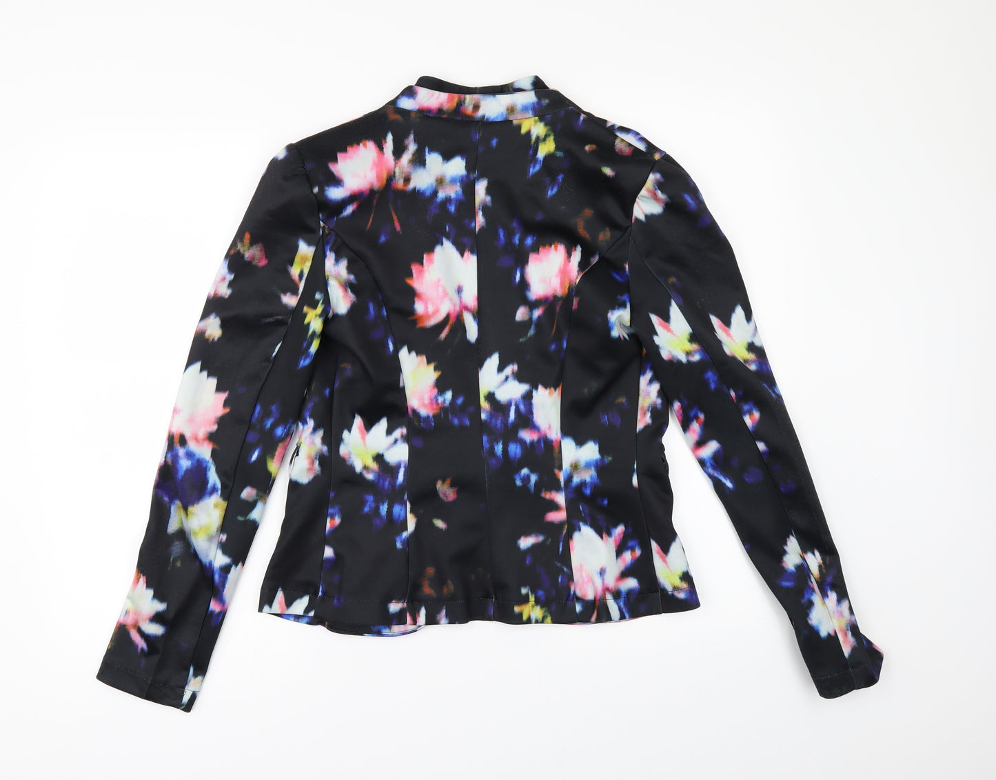 Paper Dolls Womens Black Floral  Jacket  Size 8