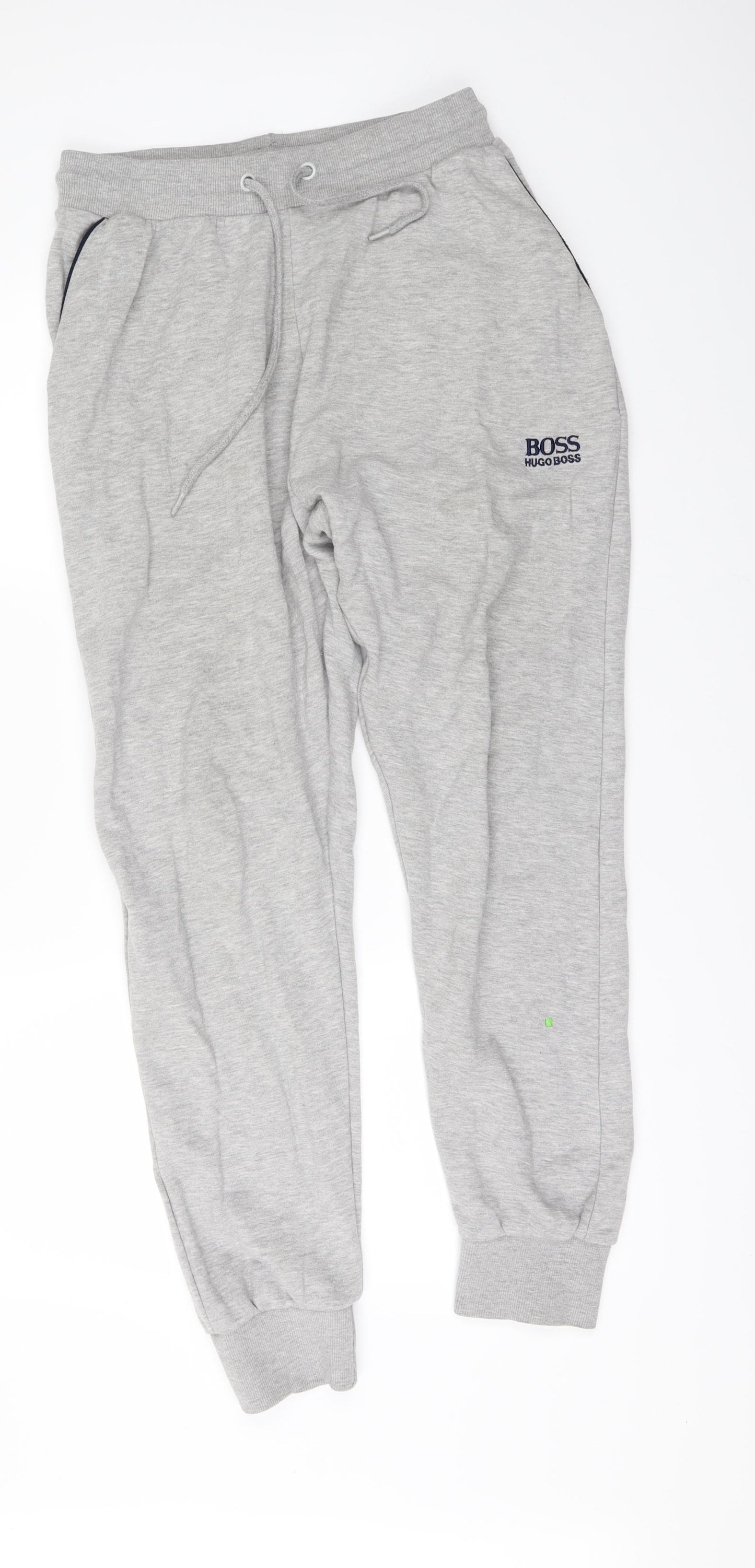 HUGO BOSS Mens Grey   Jegging Trousers Size L L30 in