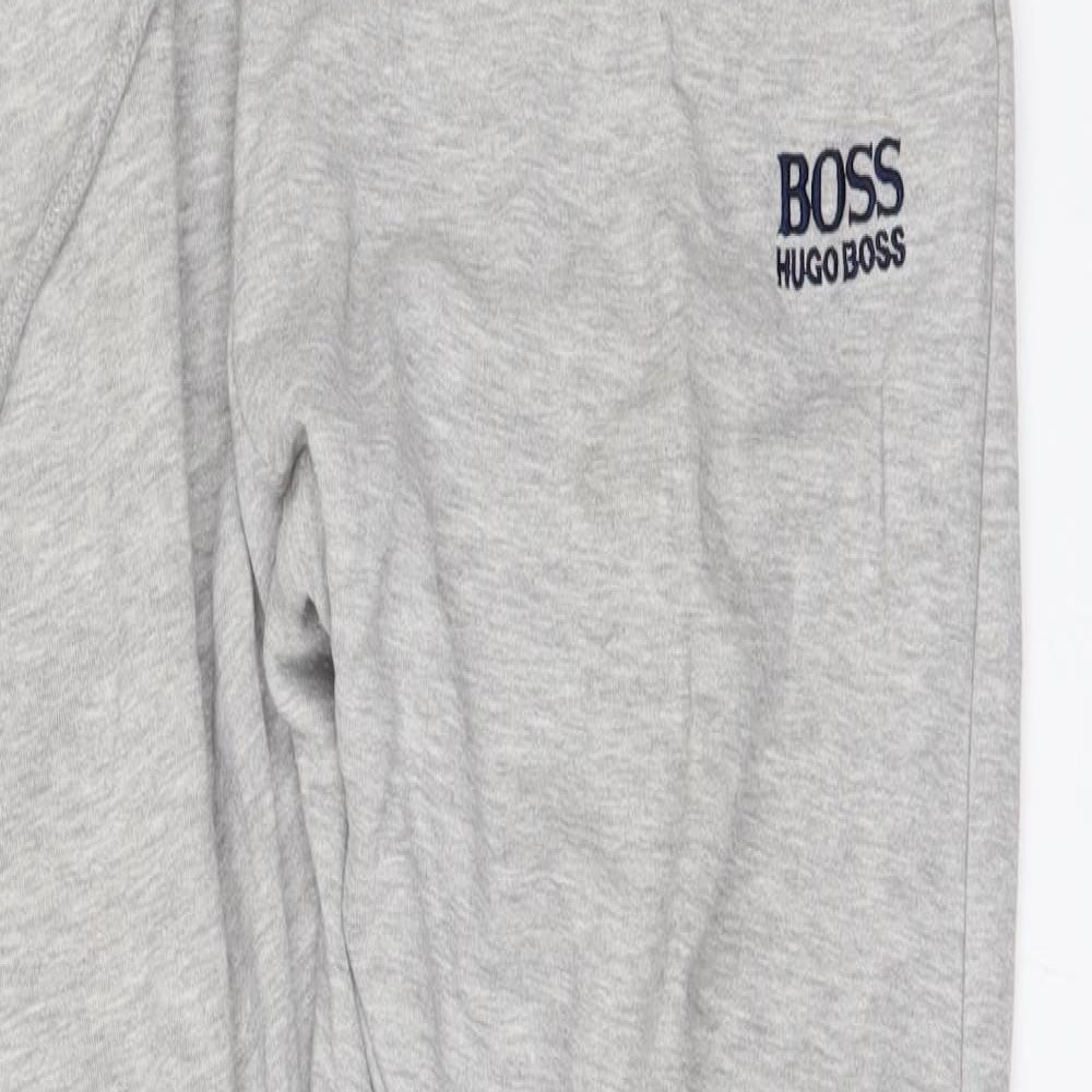 HUGO BOSS Mens Grey   Jegging Trousers Size L L30 in