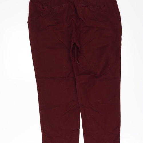 Zara Womens Red  Denim Capri Jeans Size 8 L24 in