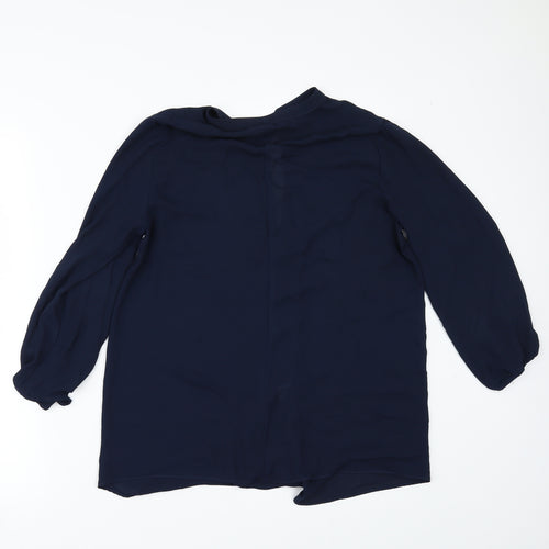 Zara Womens Black   Tunic Button-Up Size S