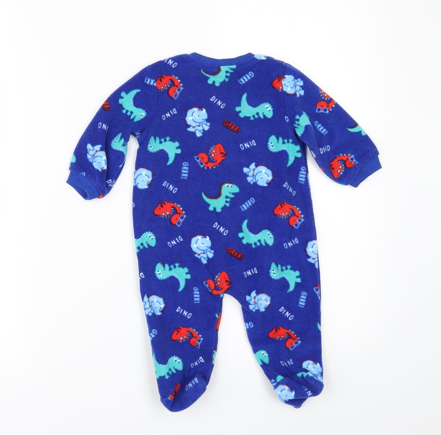 Fagottino Boys Black Geometric  Kimono One Piece Size 6-9 Months  - dinasours