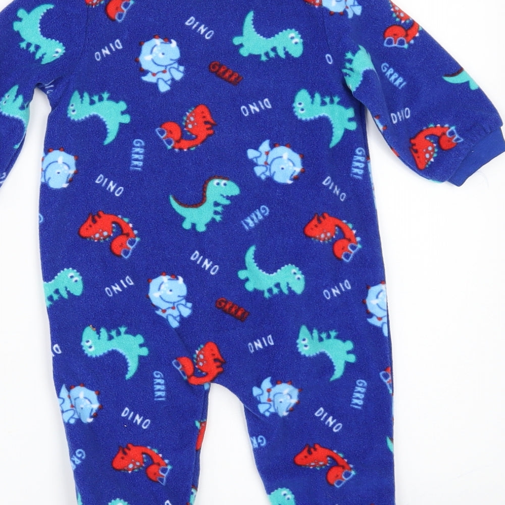 Fagottino Boys Black Geometric  Kimono One Piece Size 6-9 Months  - dinasours