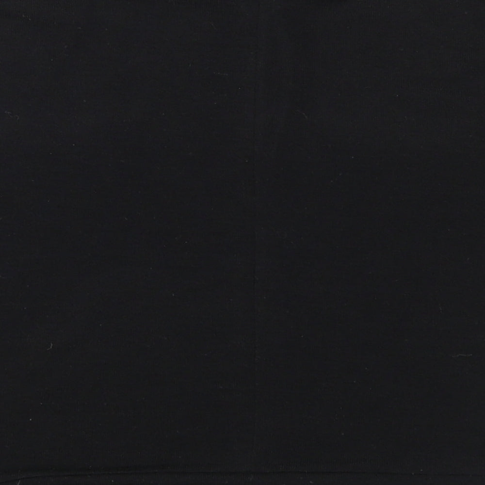 River Island Girls Black  Knit Pullover Jumper Size 9-10 Years