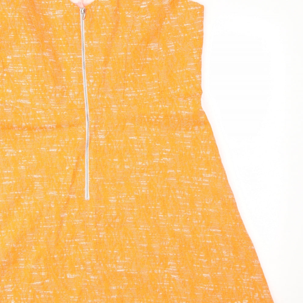 Atmosphere Womens Orange   Fit & Flare  Size 20