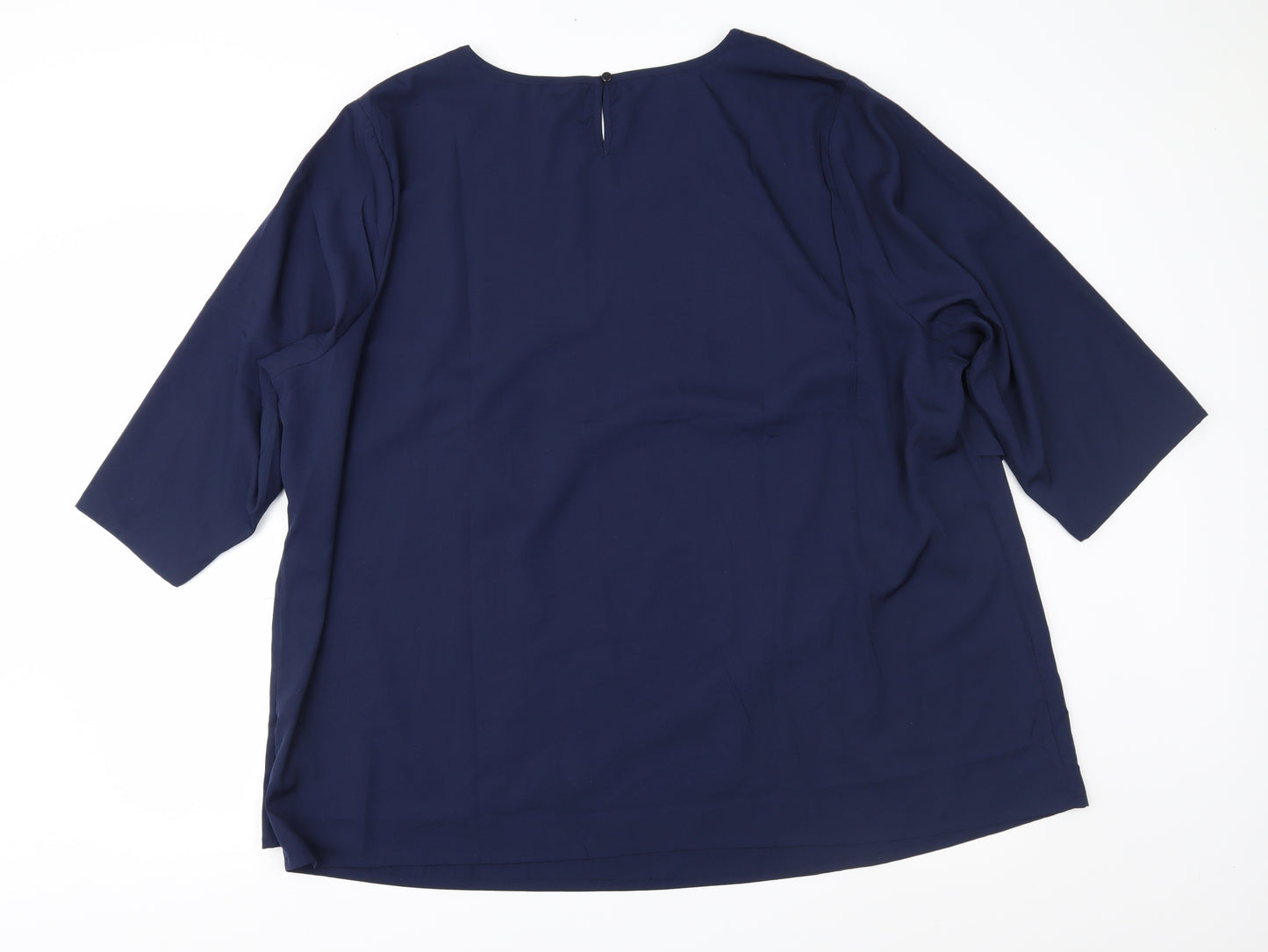 Preworn Womens Black   Basic Blouse Size 28