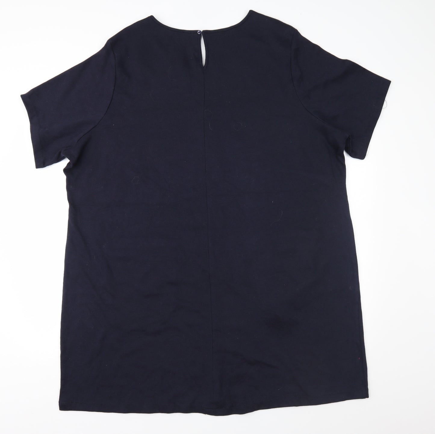 Preworn Womens Blue Geometric  Shift  Size 30