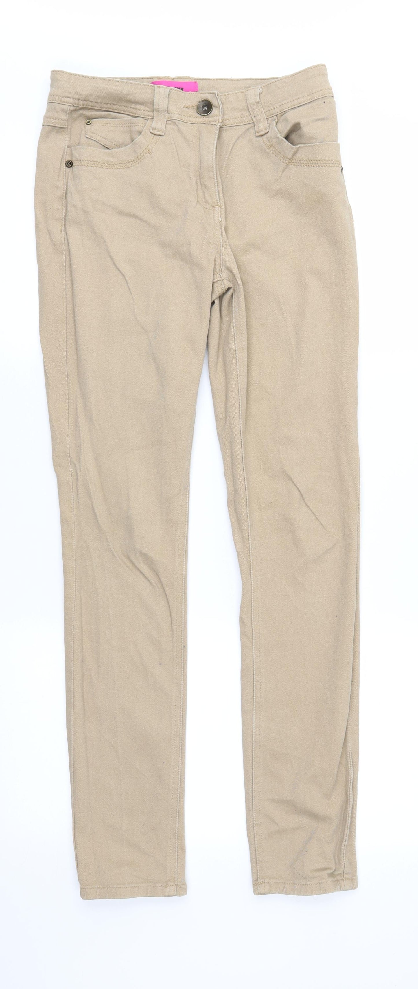 George Womens Brown  Denim Skinny Jeans Size 8 L29 in