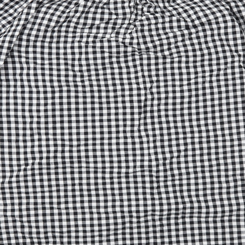 Papaya Womens Black Check  A-Line  Size 20