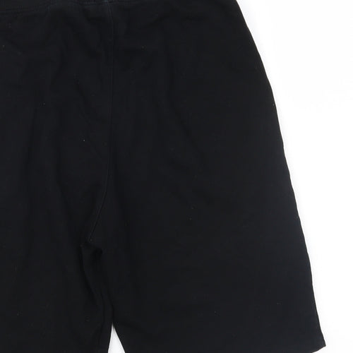 H&M Boys Black  Jersey Sweat Shorts Size 14 Years