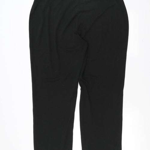 Marks and Spencer Womens Black   Trousers  Size 20 L30 in