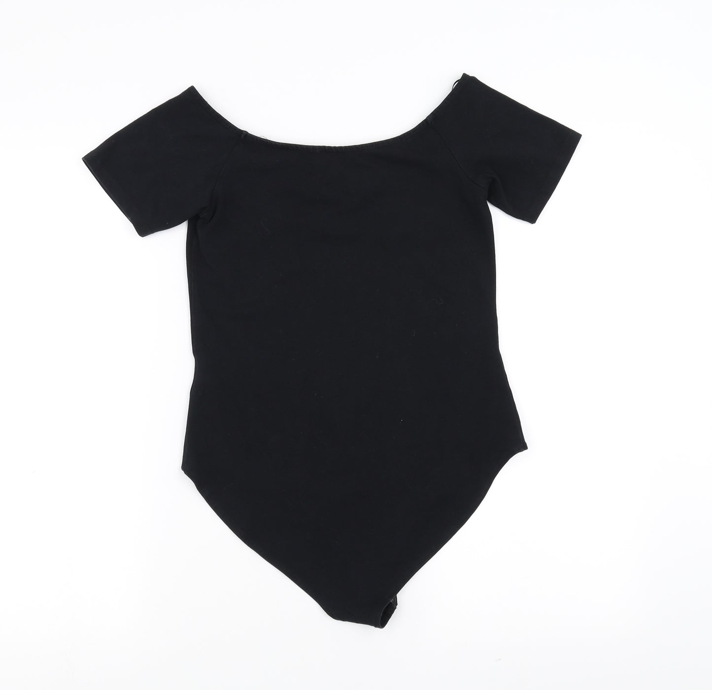 Miss Selfridge Womens Black   Bodysuit One-Piece Size 12