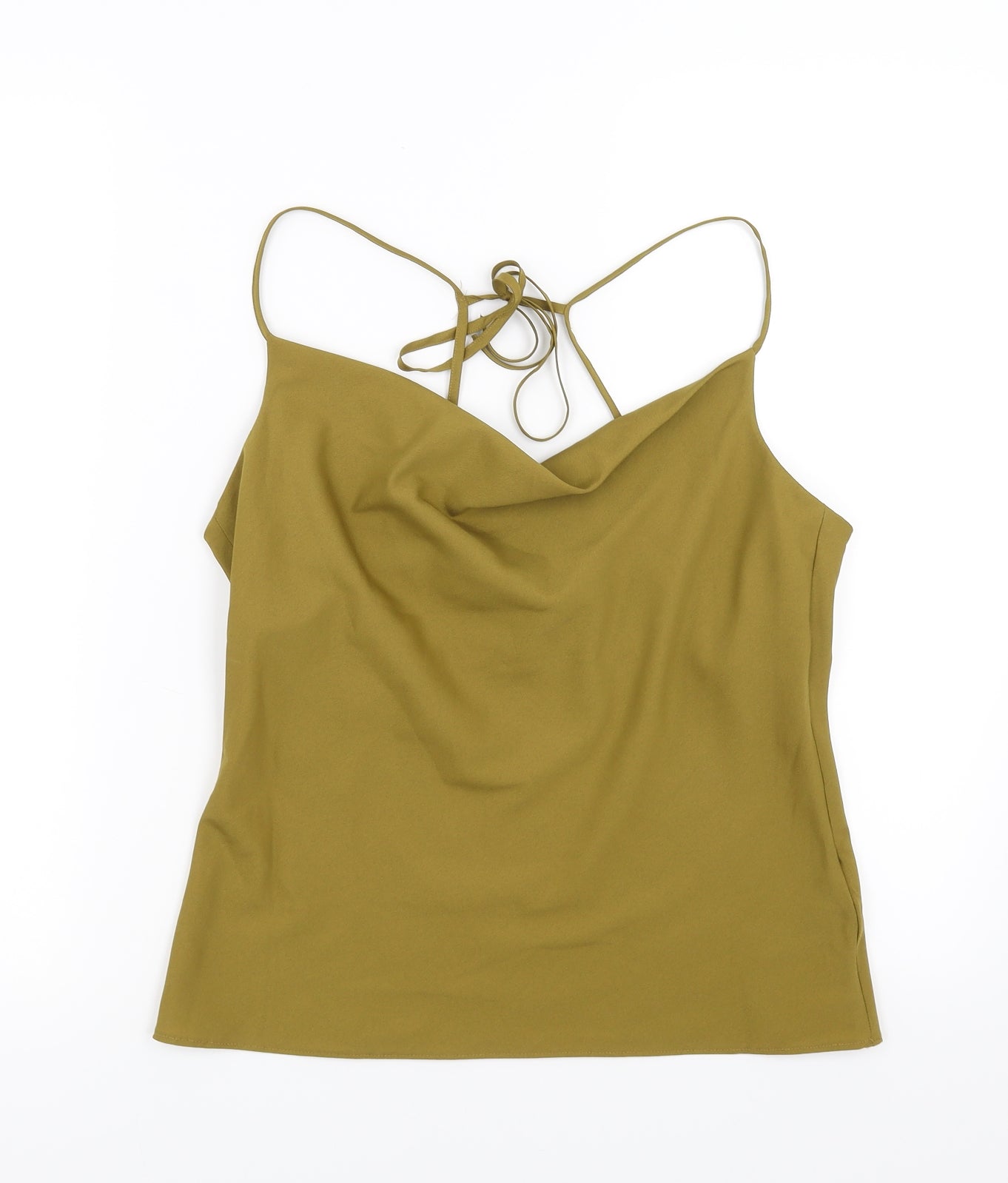 Topshop Womens Green   Camisole Blouse Size 10