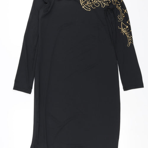 DiCloud Womens Black   Shift  Size M  - Sleeve detail
