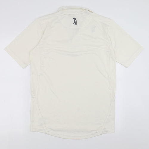 kookaburra Mens Ivory    Polo Size S