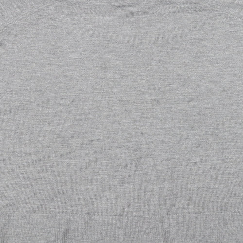 Zara Womens Grey   Pullover Jumper Size M