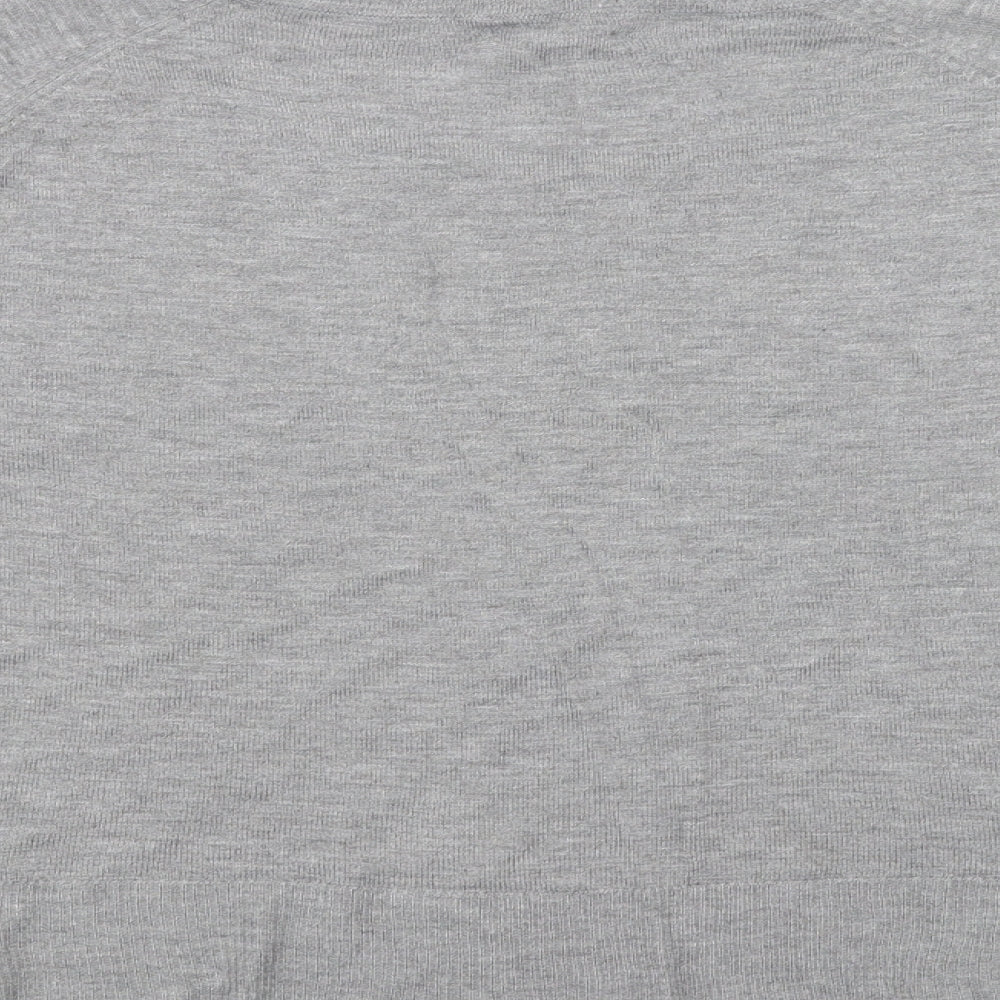 Zara Womens Grey   Pullover Jumper Size M