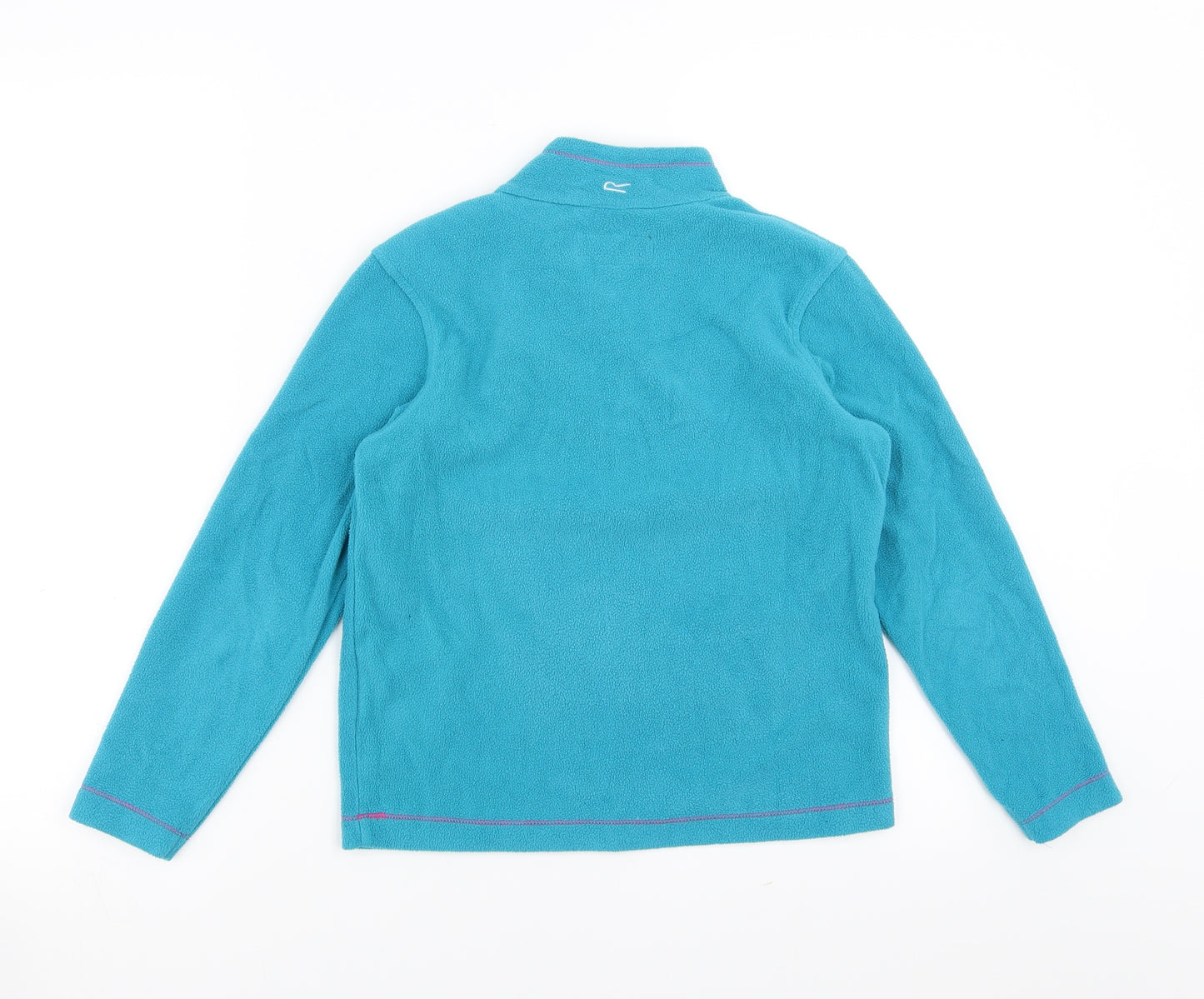 Regatta Girls Blue  Fleece Pullover Jumper Size 9-10 Years