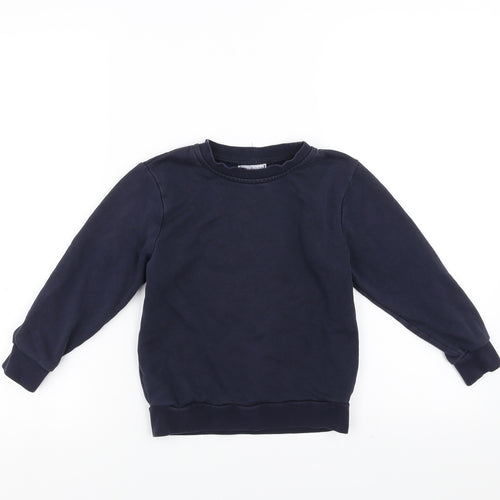 George Boys Blue   Pullover Sweatshirt Size 5-6 Years
