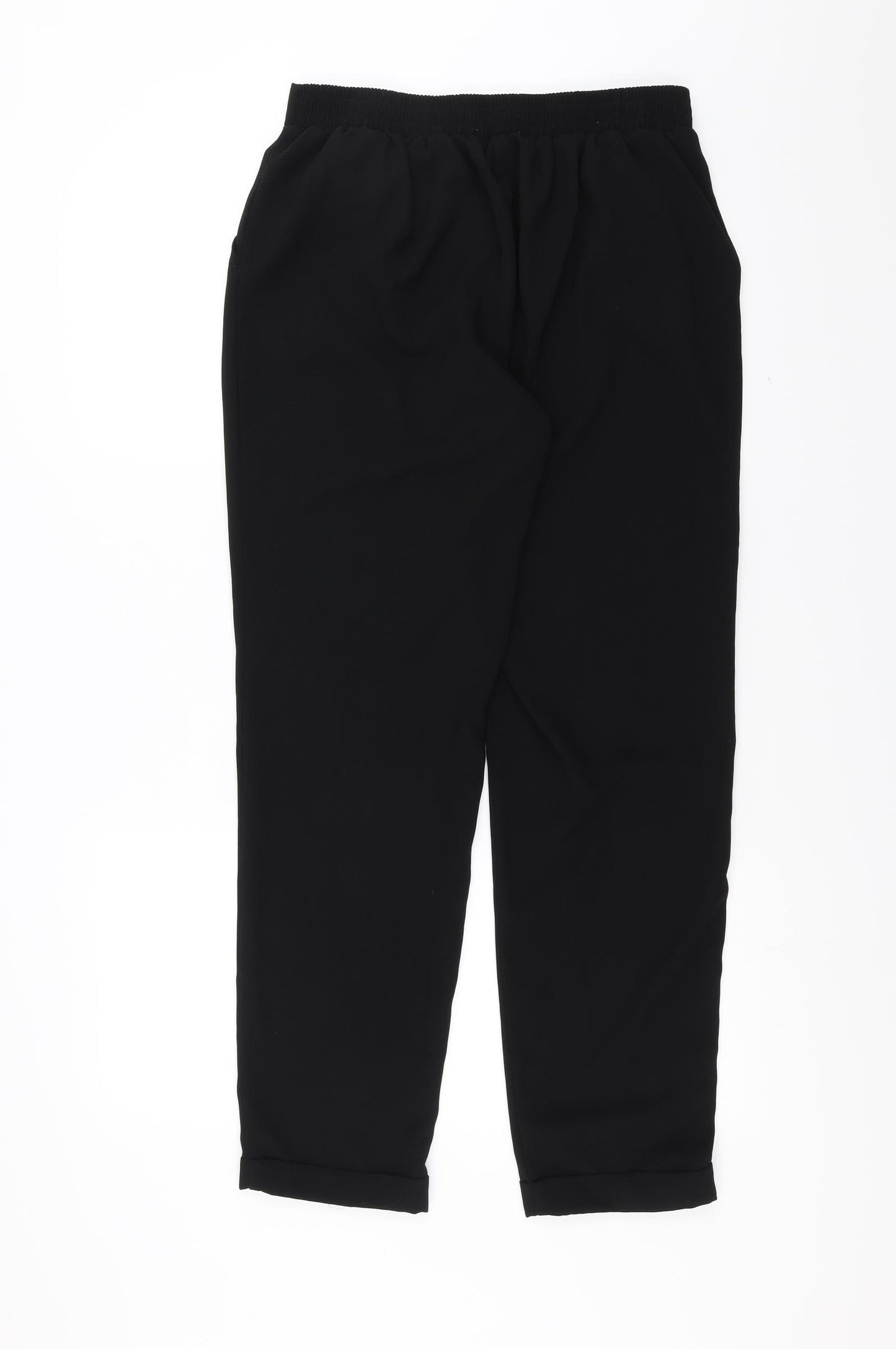 Primark Womens Black   Trousers  Size 12 L29 in - jogger style