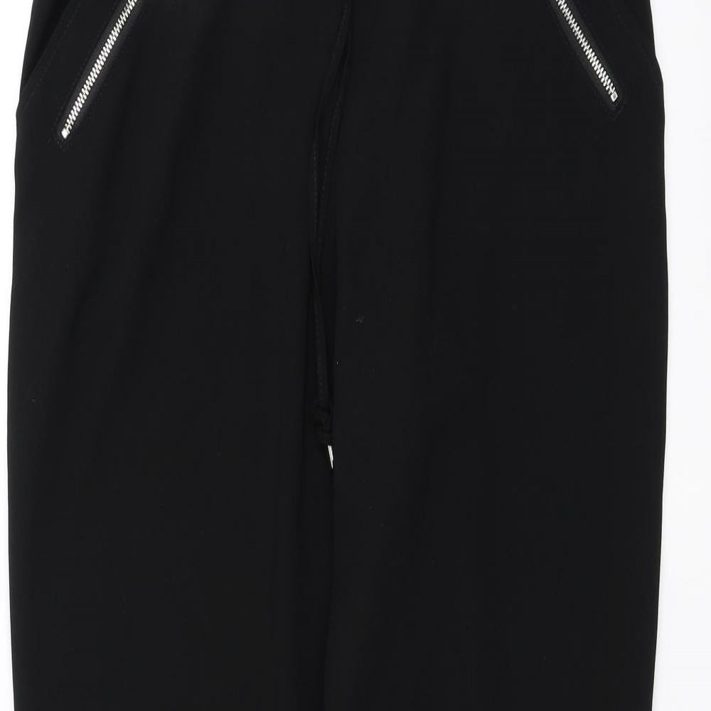 Primark Womens Black   Trousers  Size 12 L29 in - jogger style