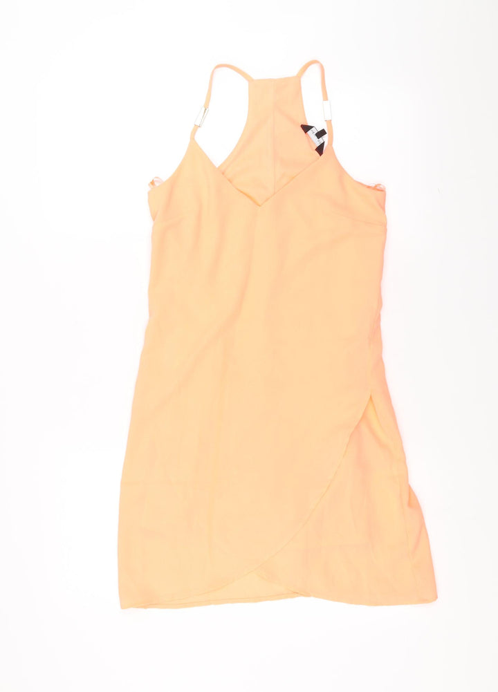 New Look Womens Orange Mini Size 4