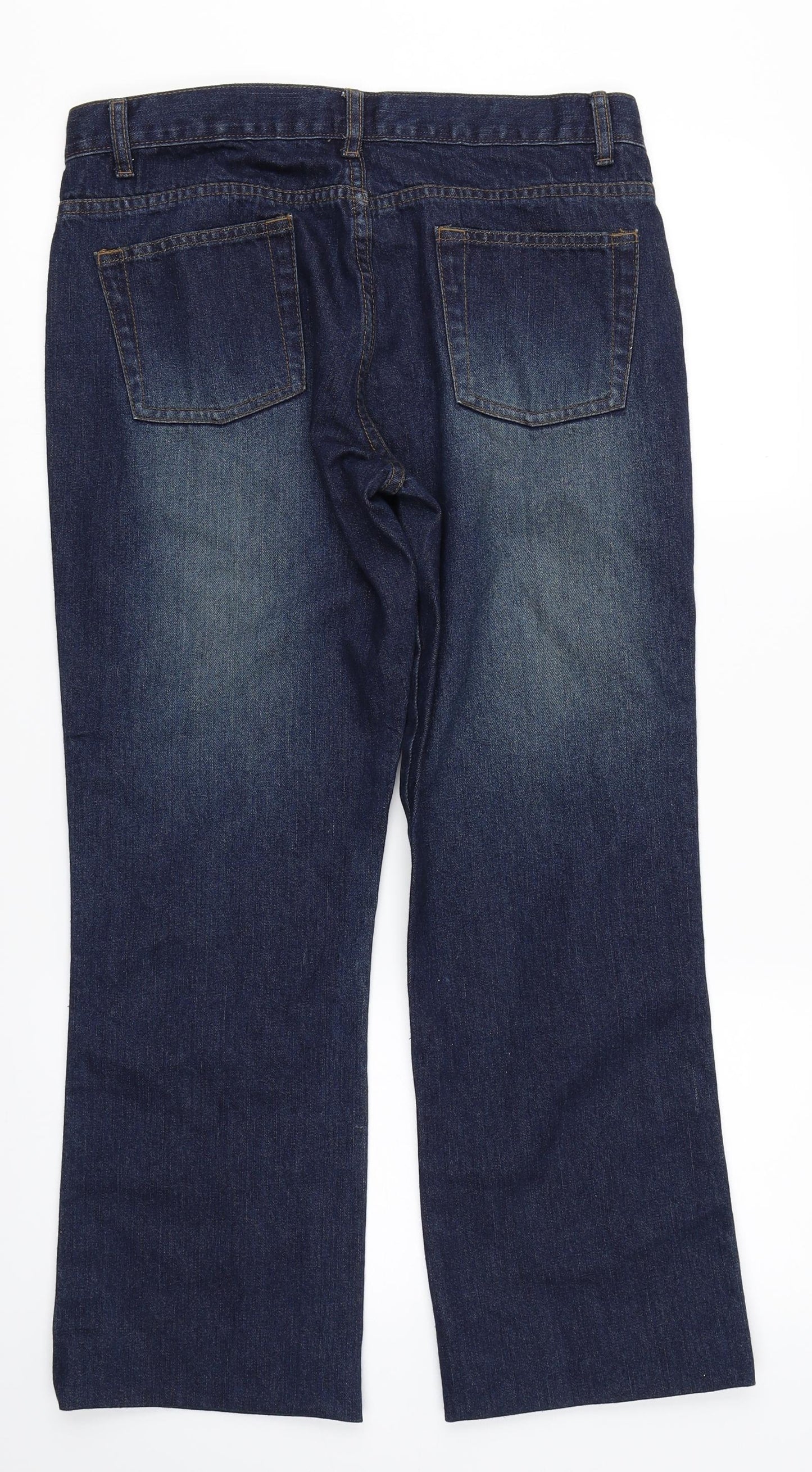 Cherokee Womens Blue  Denim Bootcut Jeans Size 14 L27 in