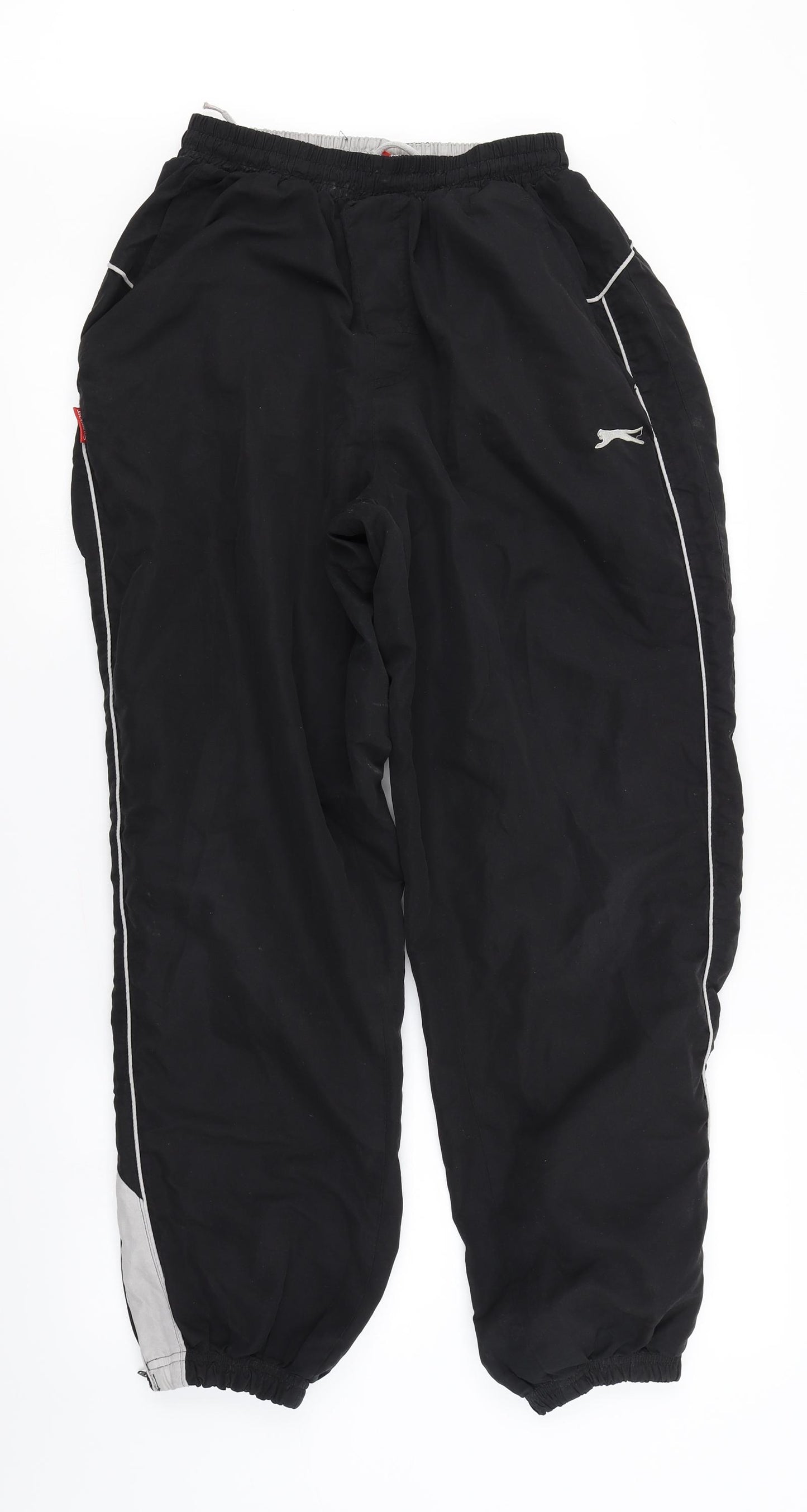 Slazenger Mens Black   Windbreaker Trousers Size M L30 in
