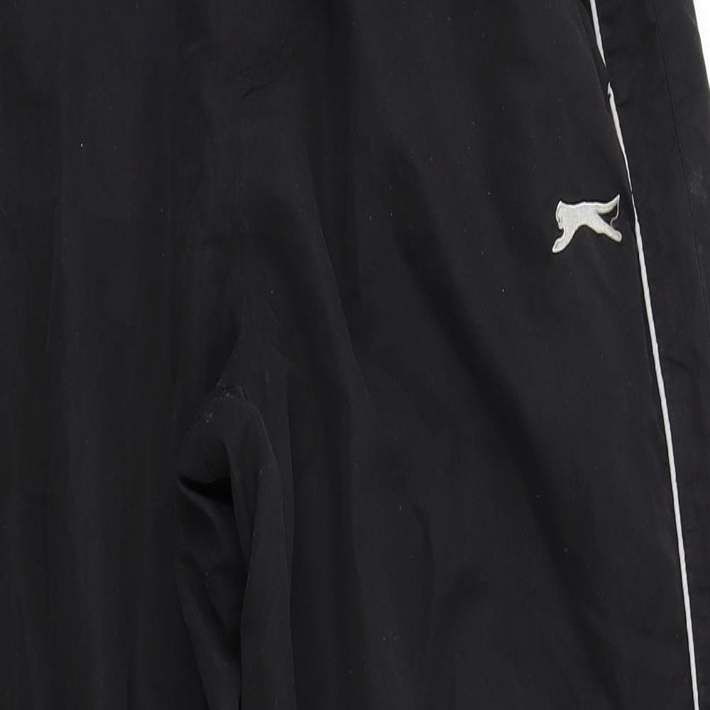Slazenger Mens Black   Windbreaker Trousers Size M L30 in