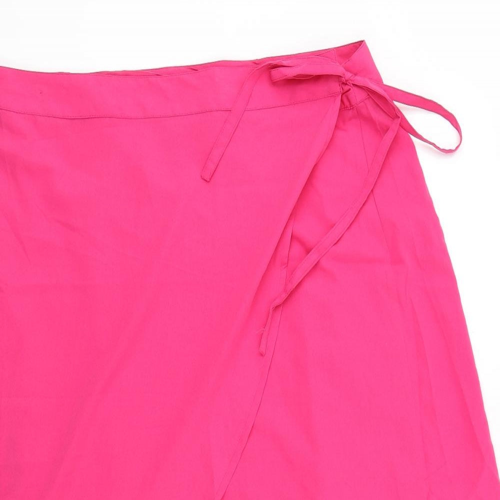 Studio Womens Pink   Wrap Skirt Size 16