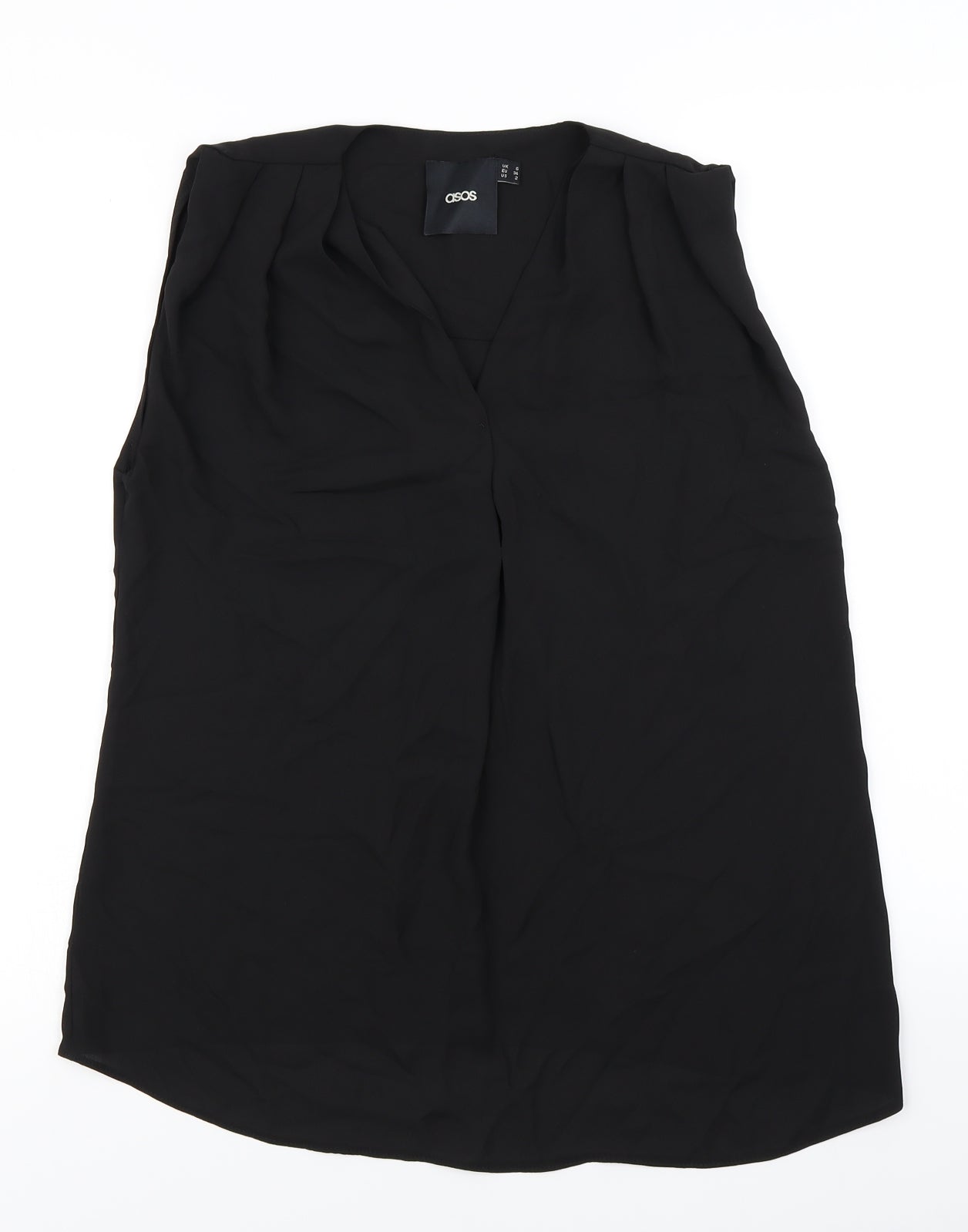 ASOS Womens Black   Basic Blouse Size 6
