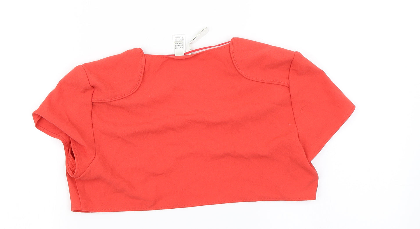 MNG Womens Orange   Shrug Jumper Size XS