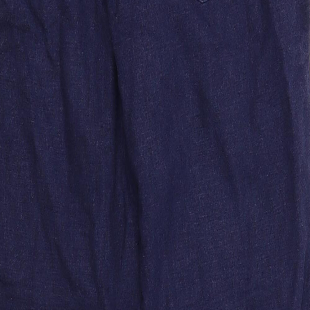 NEXT Womens Blue   Capri Trousers Size 8 L26 in