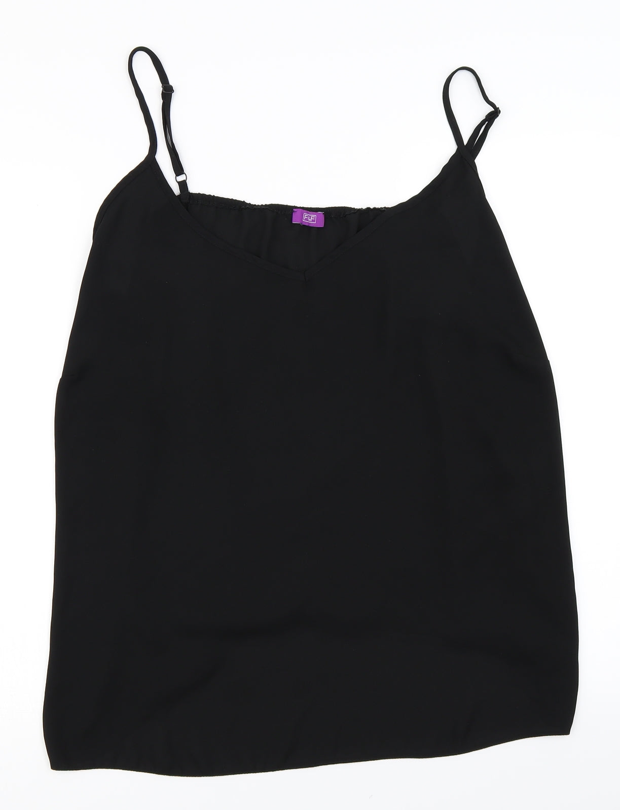 F&F Womens Black   Camisole Blouse Size 24
