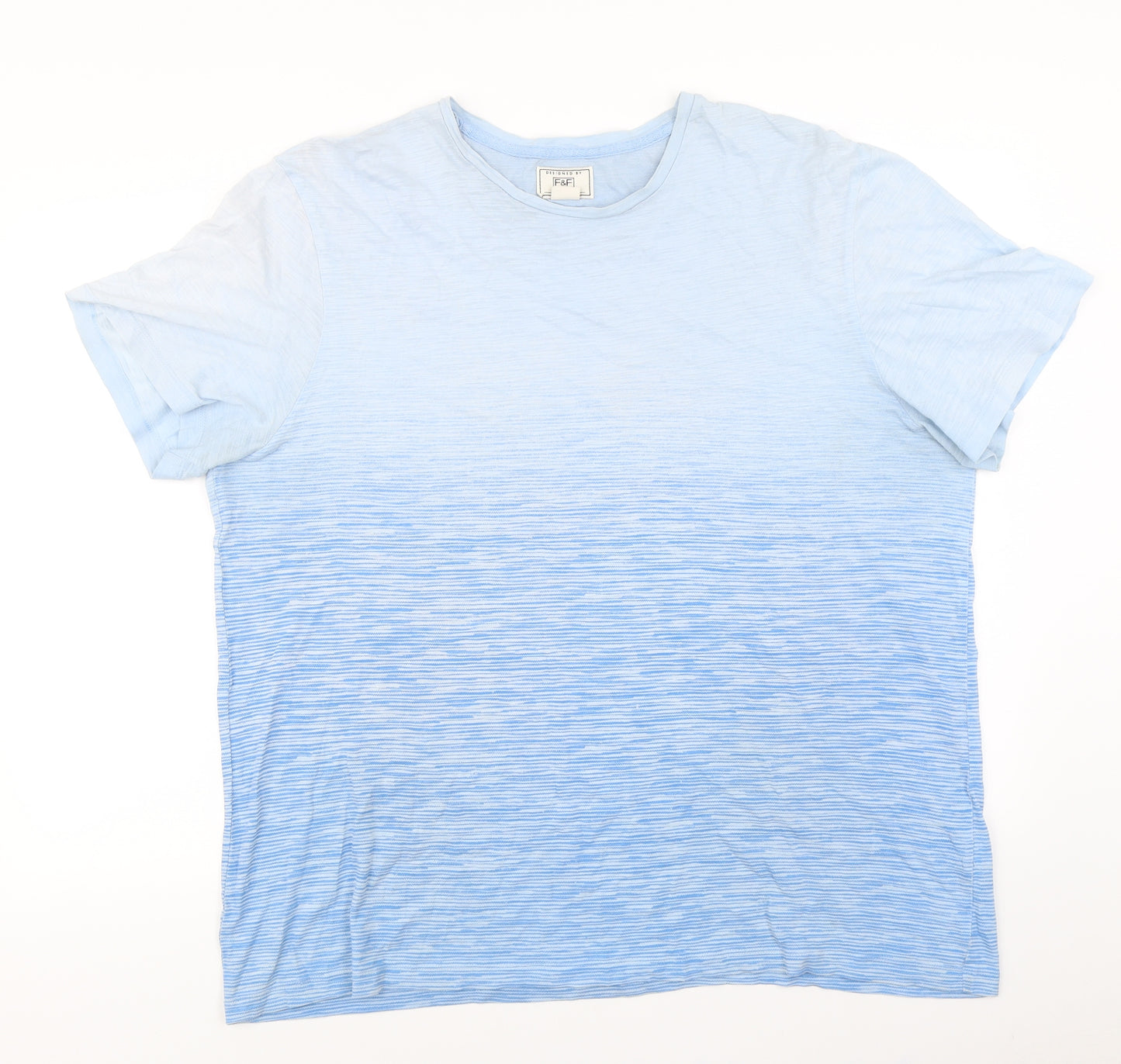 F&F Mens Blue    T-Shirt Size XL