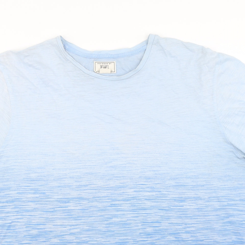 F&F Mens Blue    T-Shirt Size XL