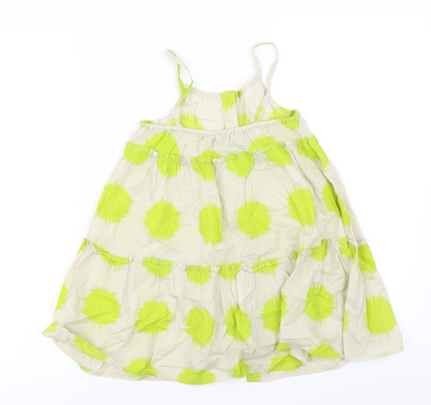 George Girls Beige Spotted  Camisole Blouse Size 8-9 Years