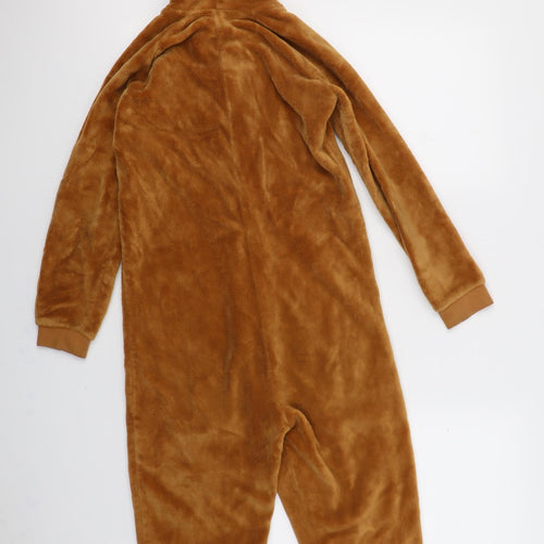 George Girls Brown Solid  Top One Piece Size 9-10 Years  - Children in need