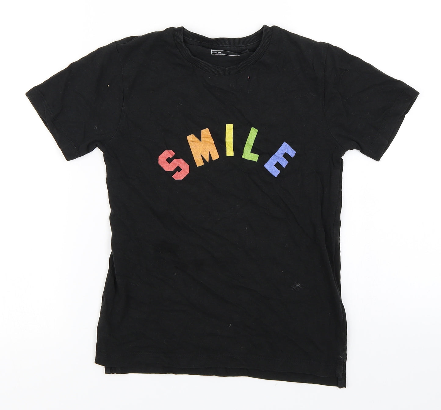 NEXT Boys Black   Basic T-Shirt Size 8 Years