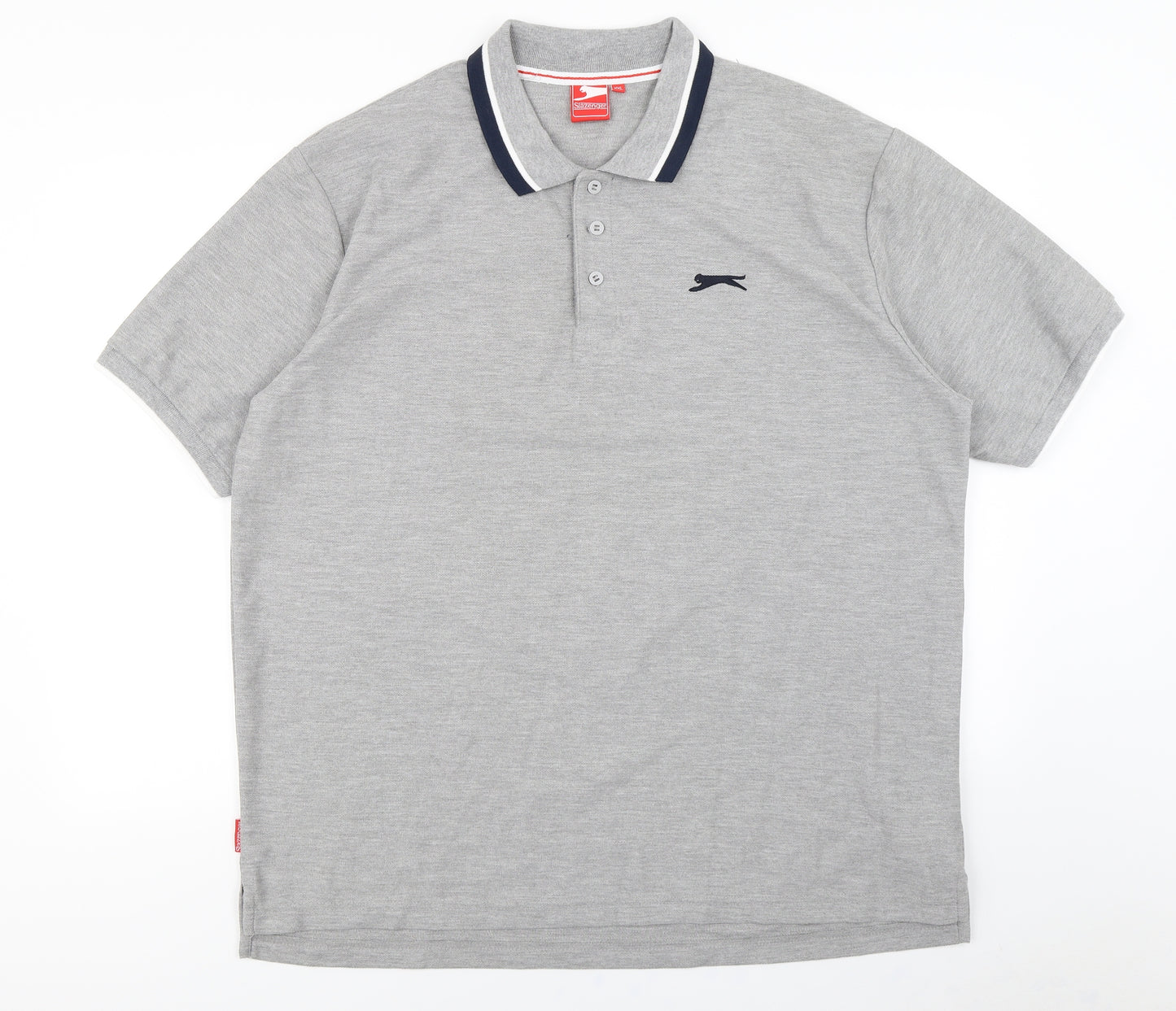 Slazenger Mens Grey    Polo Size 2XL