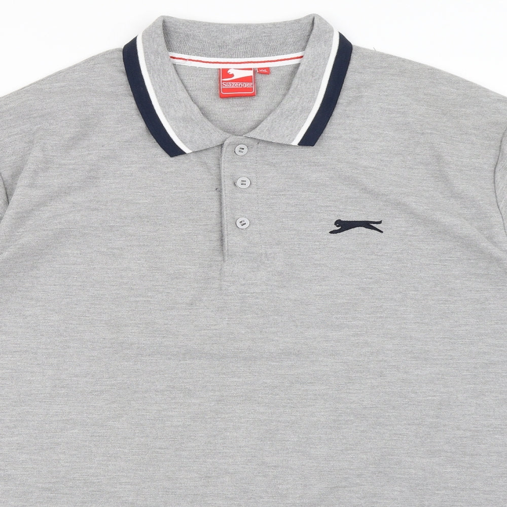 Slazenger Mens Grey    Polo Size 2XL