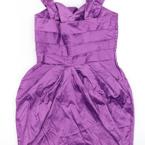Rare Womens Purple   Bodycon  Size 10