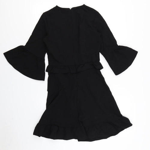 Very Womens Black   Fit & Flare  Size 8