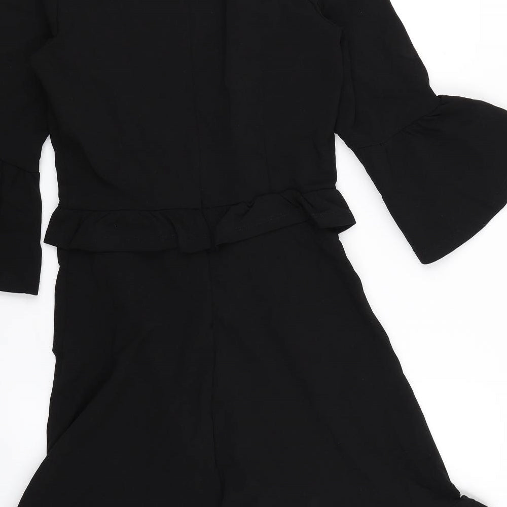 Very Womens Black   Fit & Flare  Size 8
