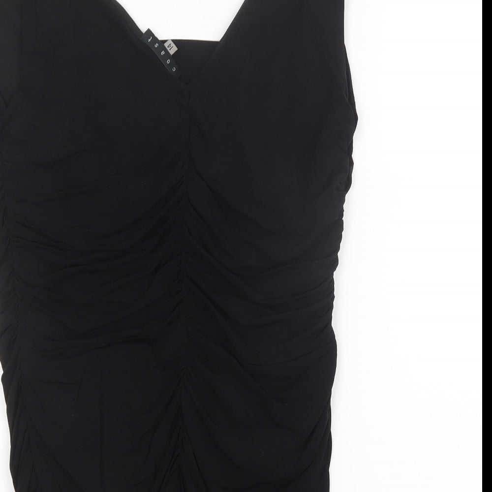 Coast Womens Black   Basic Blouse Size 14