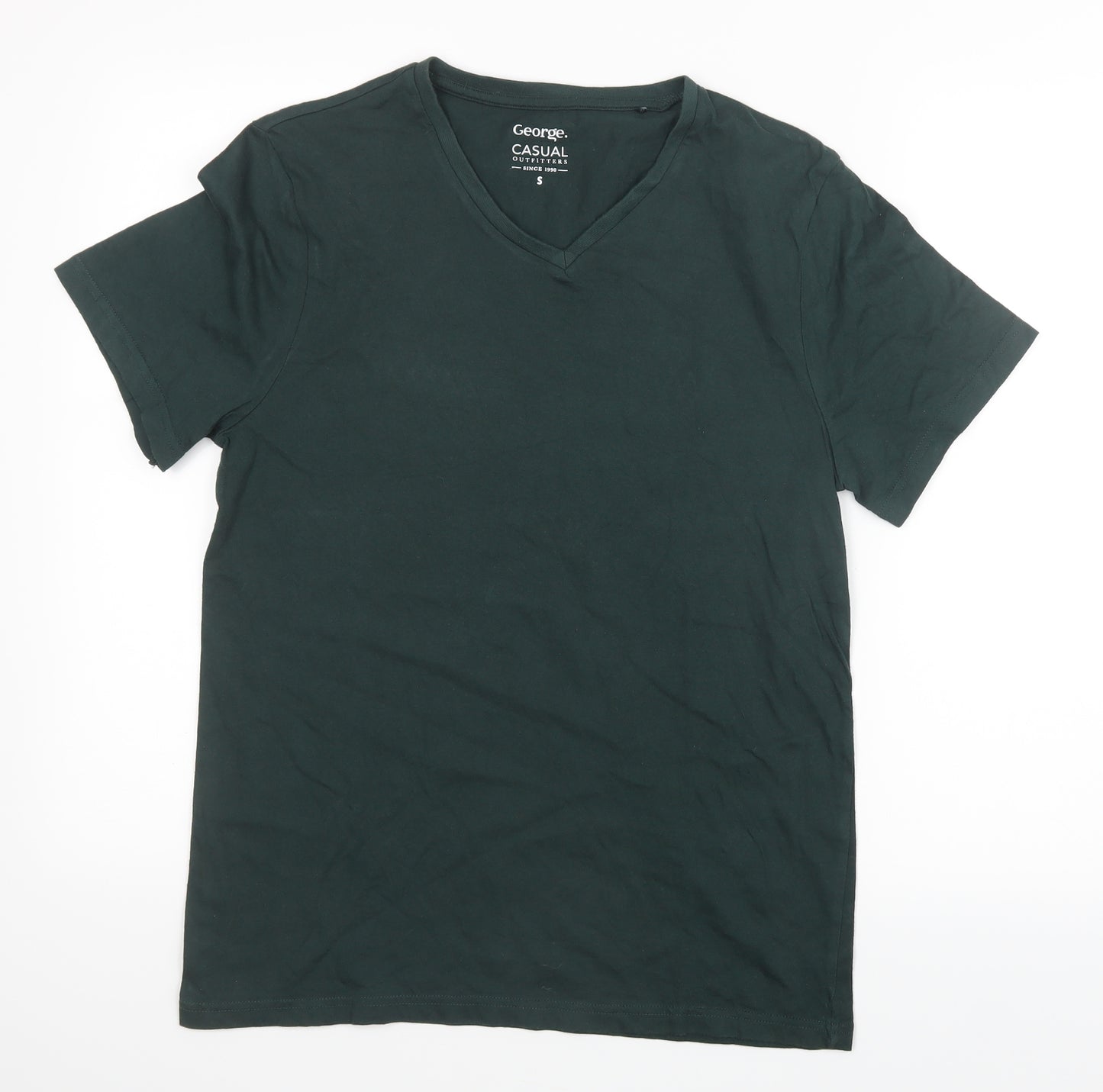 George Mens Green    T-Shirt Size S