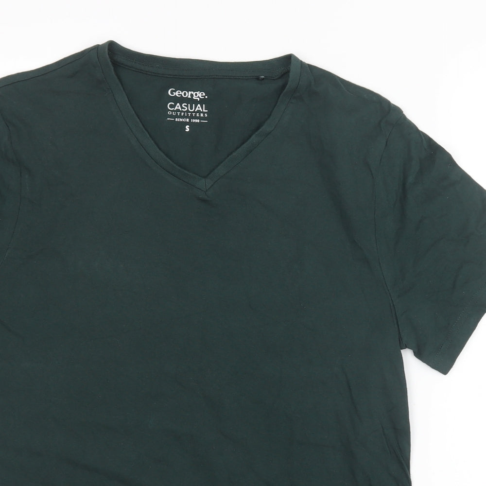 George Mens Green    T-Shirt Size S