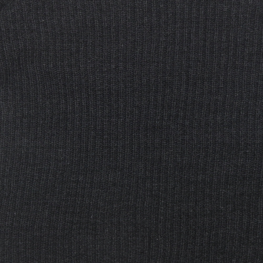 Fearless  Womens Black  Knit Pullover Jumper Size 12