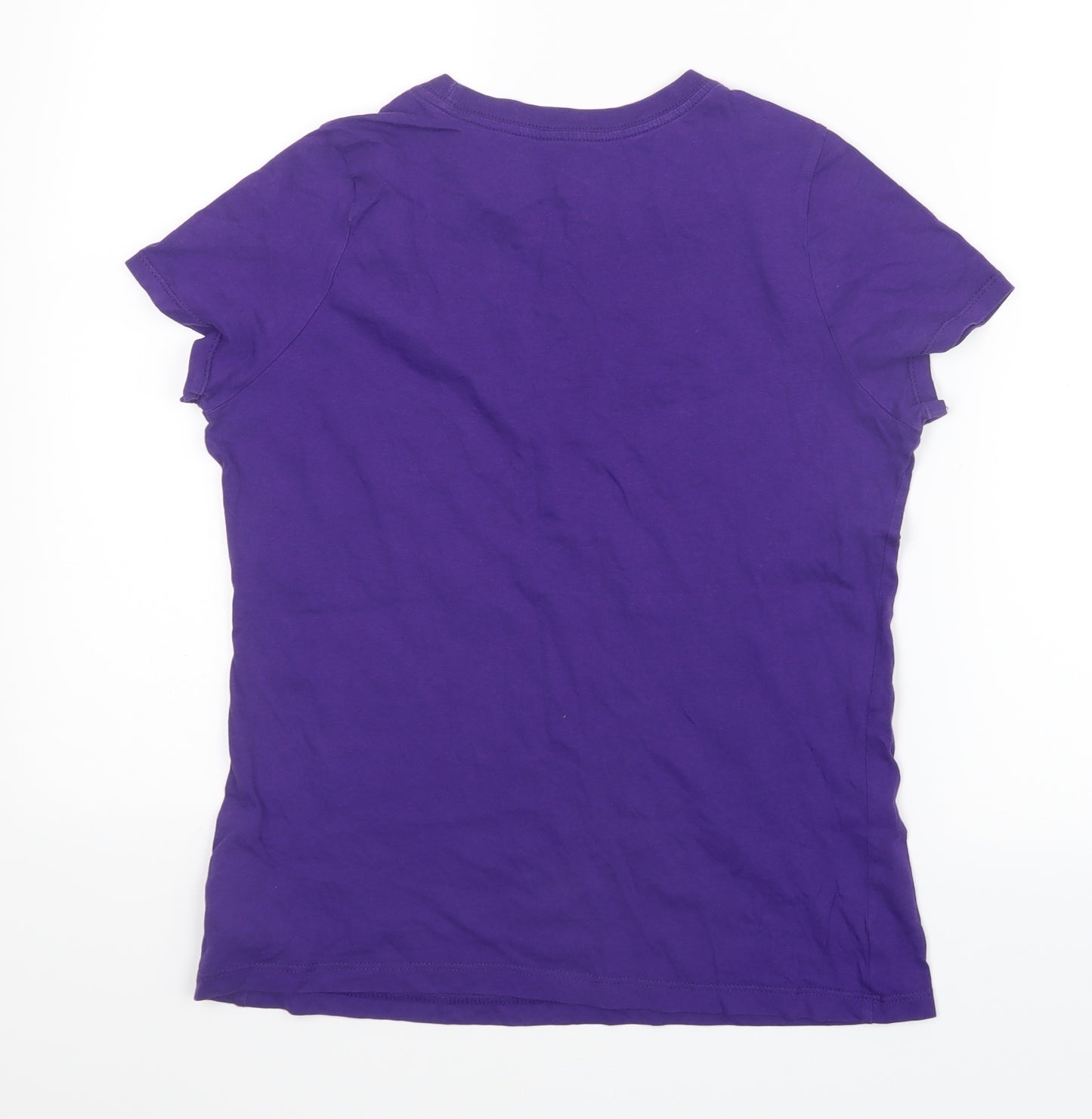 Nike Womens Purple   Basic T-Shirt Size XL
