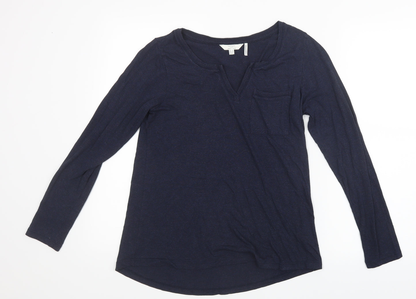 Fat Face Womens Blue   Basic T-Shirt Size 10